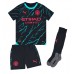 Günstige Manchester City Jack Grealish #10 Babykleidung 3rd Fussballtrikot Kinder 2023-24 Kurzarm (+ kurze hosen)